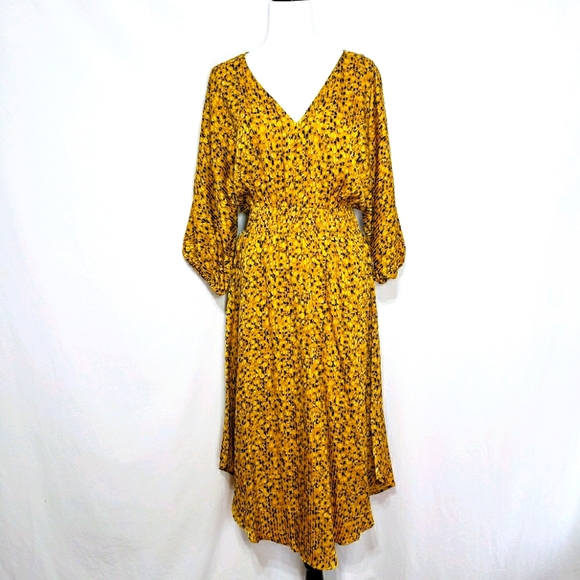 NEW- Anthropologie Marigold Midi Dress - Picture 4 of 9